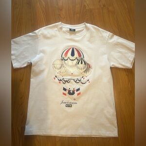 Kith White Tee with Colorful Graphic